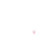 Une illustration de la carte avec une épingle sur ma région, indiquant l'emplacement où je pratique mon activité.